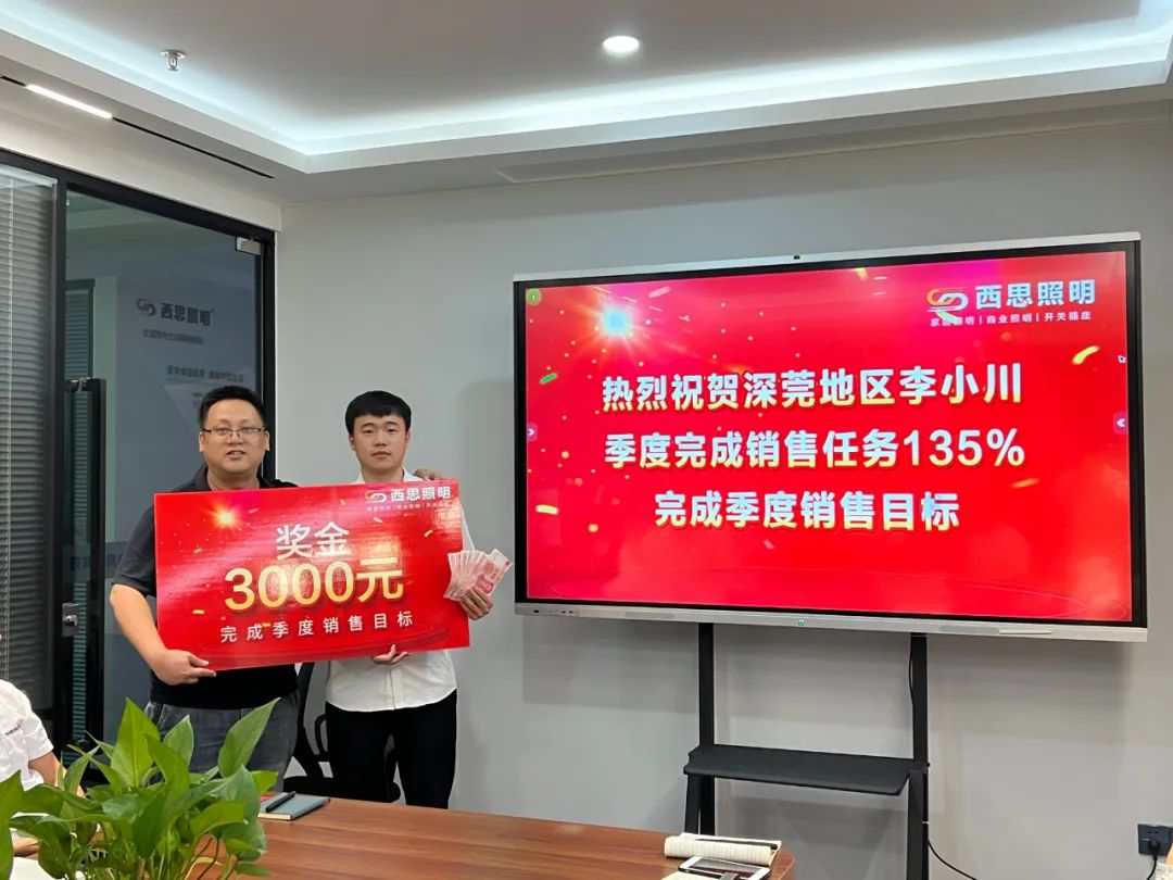 CA88照明第三季度销售总结大会圆满乐成